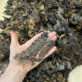 флис лестер серо-коричневый - 100г