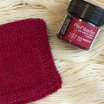 краситель кислотный 197 viva magenta 1,5% 5 г