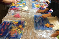 Чудесные уроки валяния с детьми