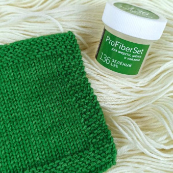 краситель кислотный 136 зеленый 1,5% 5 г